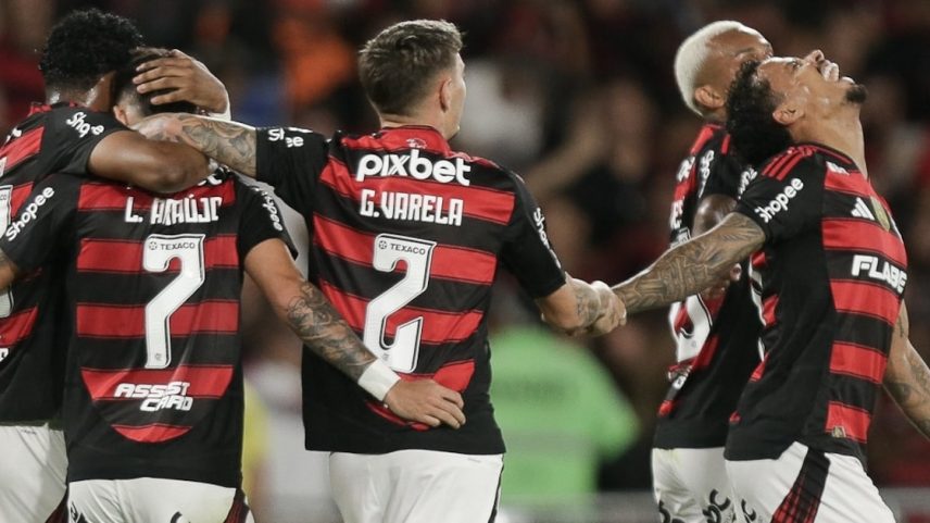 Flamengo é vice-líder do Brasileirão e está na cola do Cruzeiro. (Foto: Gilvan de Souza/Flamengo)