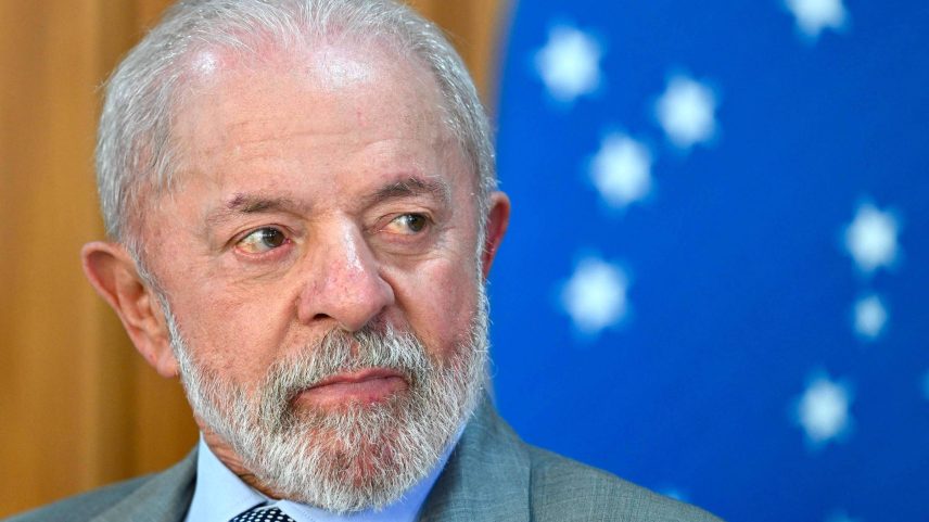 O presidente Lula (PT) durante reunião no Palácio do Planalto, em Brasília (Foto: Evaristo Sá - 14.jul.25/AFP)
