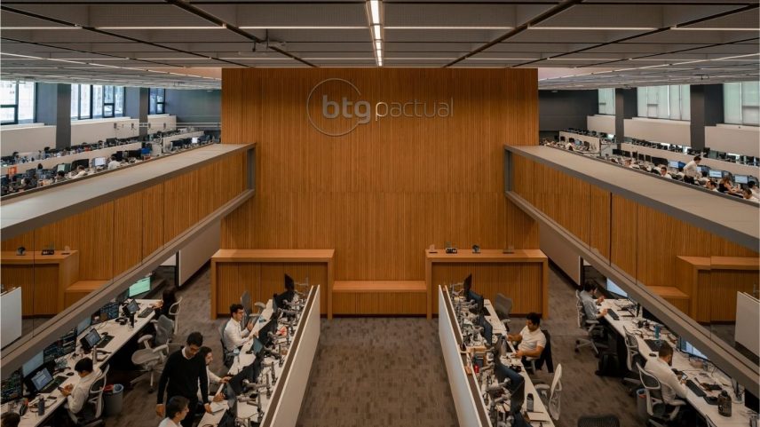Sede do BTG Pactual, em SP: conta internacional sem cobrança de abertura e com câmbio instantâneo (Foto: BTG Pactual/Divulgação)