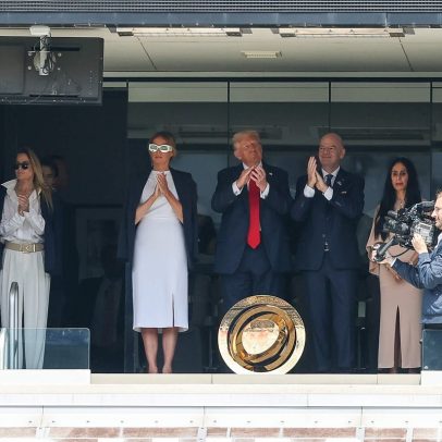 Trump e celebridades marcam presença na final da Copa do Mundo de Clubes no MetLife