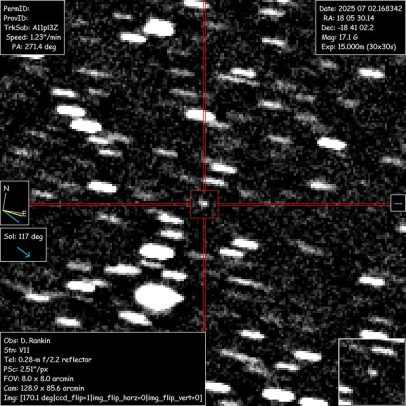 Astrônomos identificam terceiro objeto interestelar que passa pelo Sistema Solar