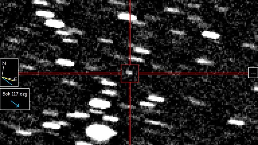 Cometa 3I/ATLAS registrado por David Rankin, do Catalina Sky Survey, na Universidade do Arizona. (Foto: David Rankin/Saguaro Observatory)