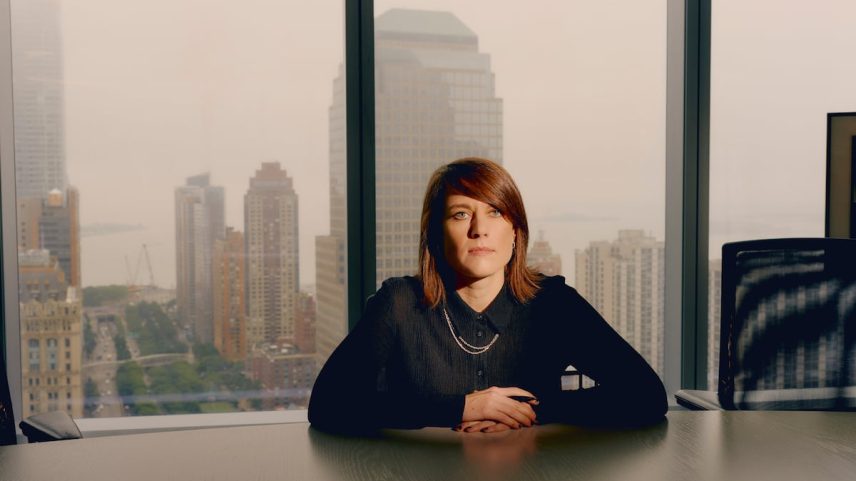 Katie Drummond posa para 'El País Semanal' na sede da revista 'Wired' em Nova York. (Foto: Vincent Tullo)