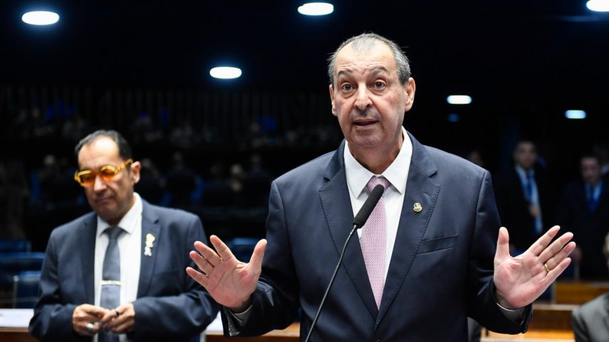 O senador Omar Aziz: acordo deve alçá-lo à presidência da CPMI do INSS (Foto: Roque de Sá/Agência Senado)