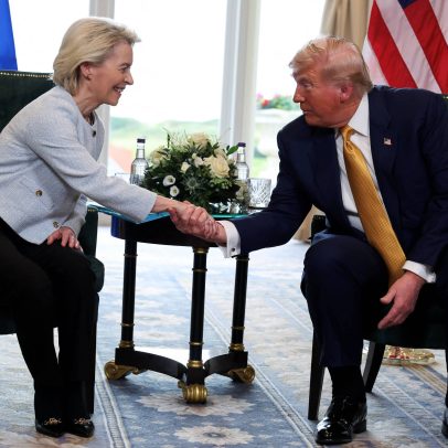 União Europeia cede a pressões tarifárias de Donald Trump em novo acordo comercial