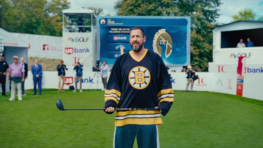 Adam Sandler como Happy Gilmore em 'Um maluco no golfe 2' (Foto: Divulgação/Netflix)