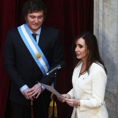 Crise interna no governo argentino se agrava com troca de farpas entre Milei e vice
