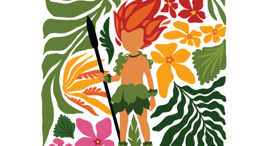 Desenho oficial do Curupira para a COP 30 (Foto: Reprodução)