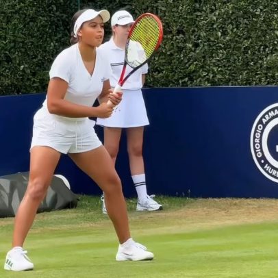 Naná avança às oitavas de final após vencer cabeça 9 no juvenil