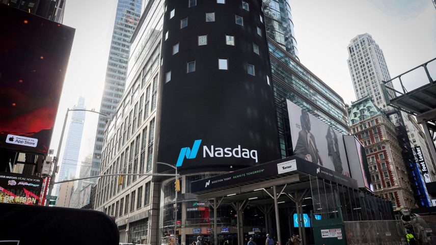 A Bolsa Nasdaq, em Nova York - 26/03/2024 (Foto: REUTERS: Brendan McDermid)
