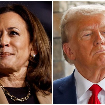 Trump denuncia pagamento por apoio de artistas à campanha de Kamala Harris
