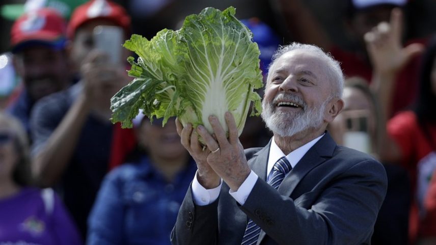 Lula no lançamento do Plano Safra (Foto: Cristiano Mariz/Agência O Globo)