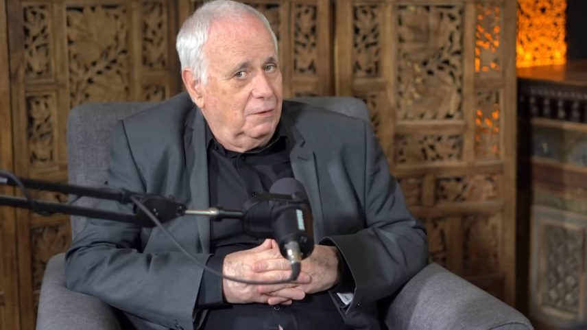 O historiador israelense Ilan Pappe, um dos convidados da Flip 2025 (Foto: Narrative House/YouTube)