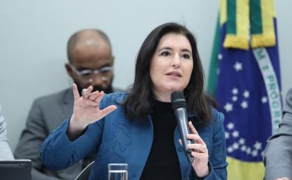 A ministra Simone Tebet. (Foto: Bruno Spada/Câmara dos Deputados)