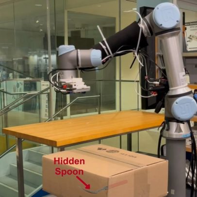 MIT desenvolve robô capaz de ver através de caixas e paredes com nova tecnologia