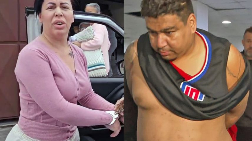 Ana Lúcia Ferreira e Gustavo Miranda de Jesus (Foto: Reprodução/TV Globo)