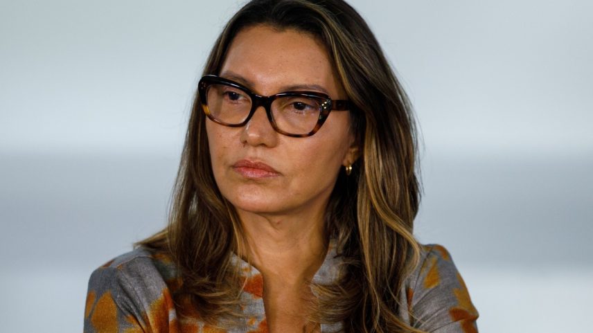 Janja, primeira-dama (Foto: Brenno Carvalho / Agência O Globo)