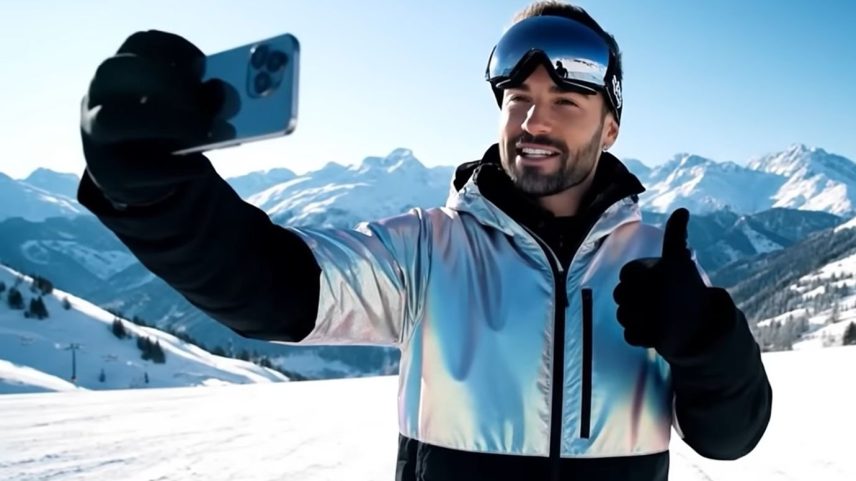 Campanha da Latam foi produzida com o Veo 3, modelo avançado de inteligência artificial do Google para criação de vídeos em alta definição e com áudio sincronizado (Foto: Reprodução)