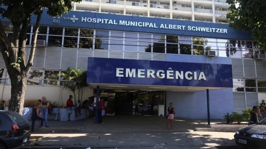 Vítima de tiro em Bangu está no Hospital Municipal Albert Schweitzer (Foto: Fabiano Rocha / Agência O Globo / Arquivo)