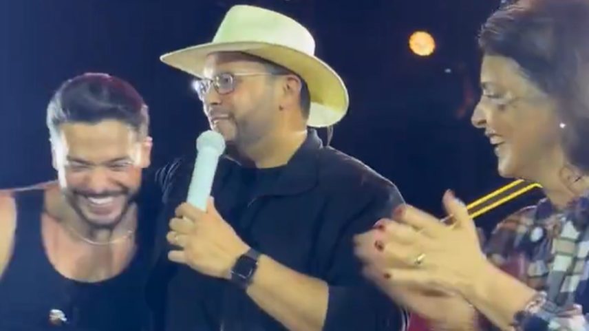 Vídeo em que prefeita afirma que deputado vai usar emendas parlamentares para trazer show do cantor Wesley Safadão repercutiu nas redes sociais (Foto: Reprodução/Redes sociais)