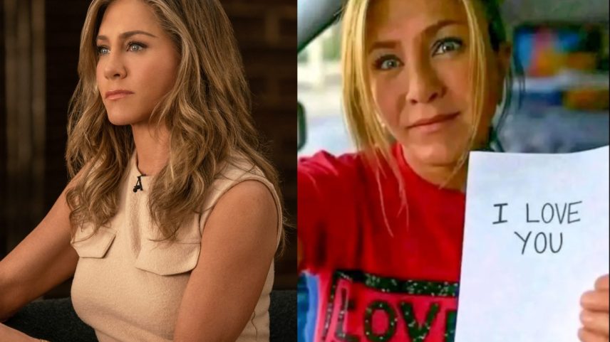 Golpe utilizando imagens de Jennifer Aniston com IA faz homem perder quase R$ 1,5 mil (Foto: Divulgação/Apple TV+ e Daily Echo/Solent News)