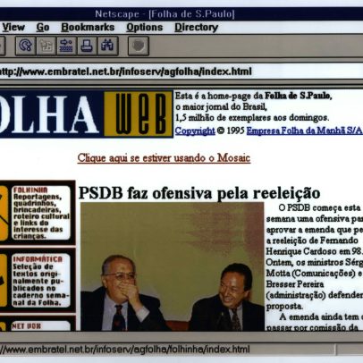 Folha celebra 30 anos na internet com marcos históricos e inovações digitais