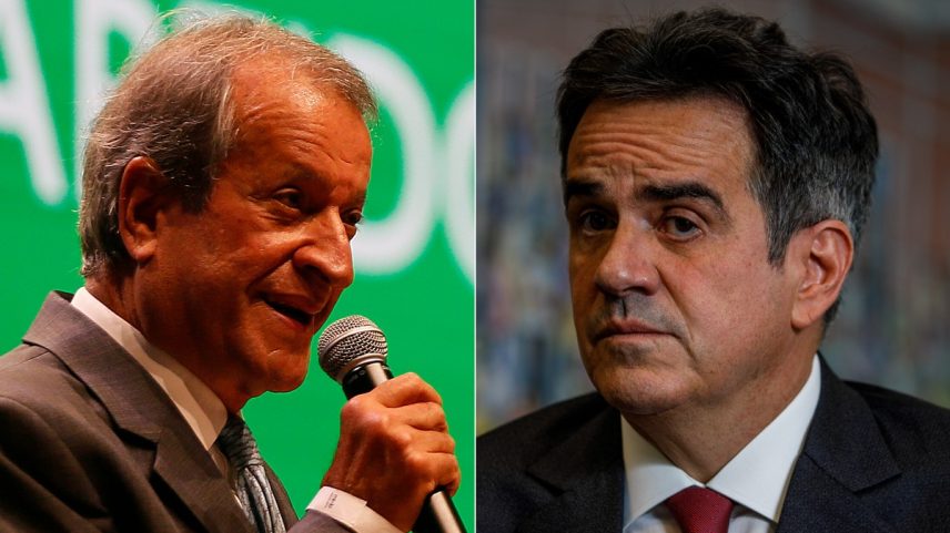Valdemar da Costa Neto (PL) e Ciro Nogueira (PP) tentam conter prejuízos de Bolsonaro (Foto: Montagem de fotos: Cristiano Mariz e Brenno Carvalho)