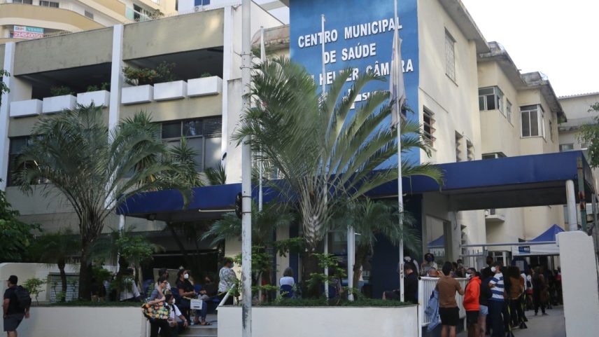 Centro Municipal de Saúde Dom Helder Câmara, em Botafogo (Foto: Lucas Tavares/6-6-2022)
