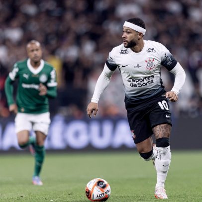 Corinthians enfrenta Palmeiras com Dorival sob pressão e Memphis em baixa