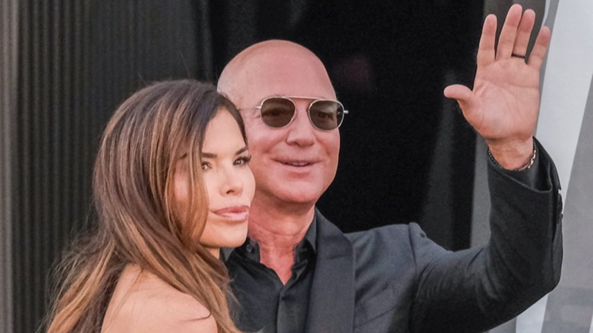 FESTA - Casamento de Bezos em Veneza: turba delirante (Foto: Stefano Mazzola/GC Images/Getty Images)