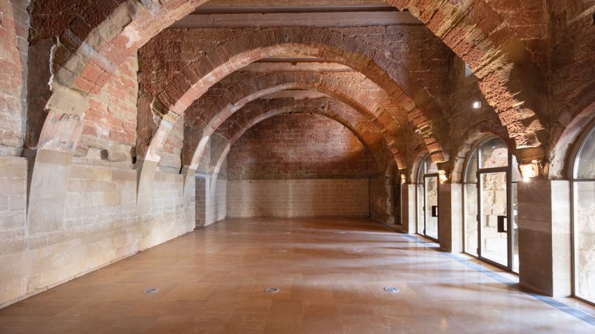 O interior do Mosteiro Real de Santa Maria de Sijena, na Aragão, Espanha. (Foto: Javier Broto/Europa Press via Getty Images)