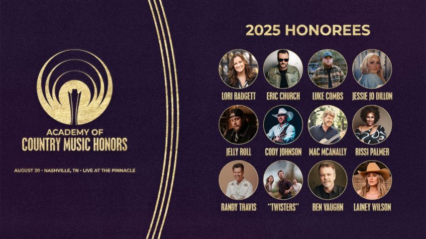 Jelly Roll, Lainey Wilson e Luke Combs estão entre os homenageados do ACM Special Awards. (Foto: Reprodução)