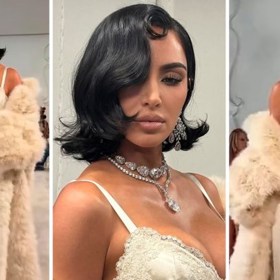 Kim Kardashian recebe críticas por sua postura na passarela de moda