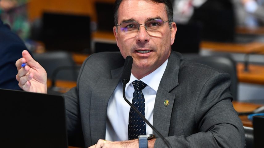 Flávio Bolsonaro, senador pelo PL-RJ (Foto: Roque de Sá - 3.dez.24/Agência Senado)