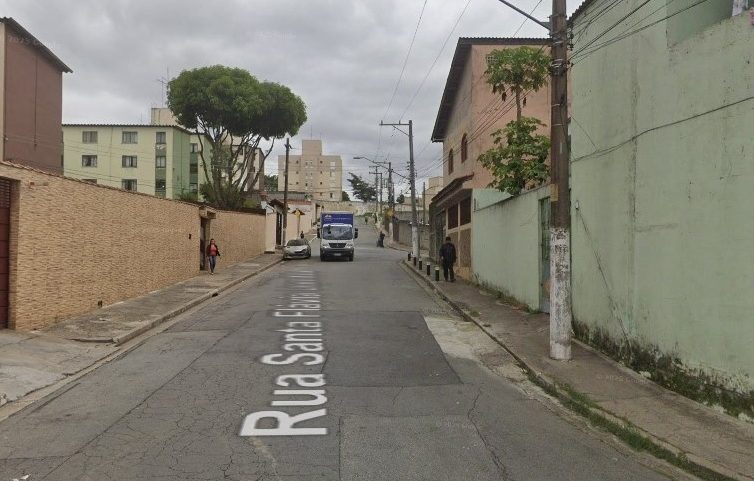 PM foi abordado por quatro suspeitos; houve luta corporal e ele foi baleado (Foto: Google Maps)