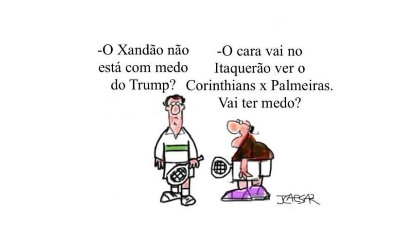 Charge do JCaesar: 31 de julho (Foto: JCaesar/VEJA)