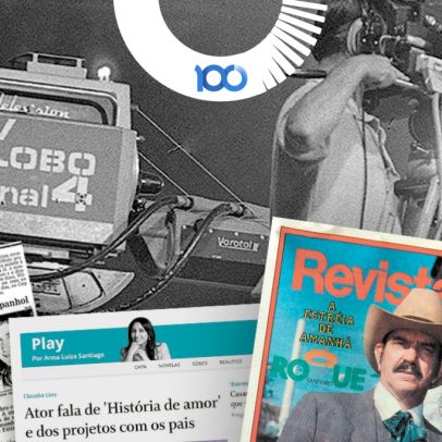 O GLOBO celebra 100 anos com notas sobre sua história e a evolução da TV no Brasil