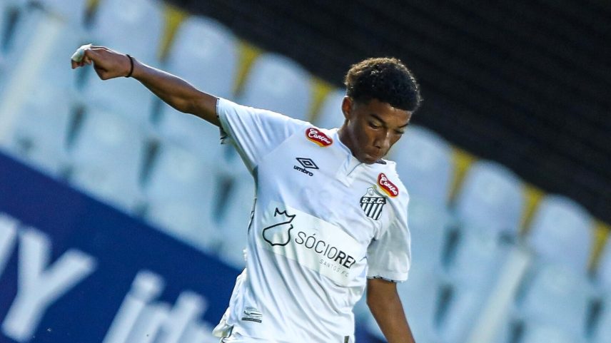 Robinho Júnior, atacante do Santos (Foto: Reinaldo Campos/ Santos FC)