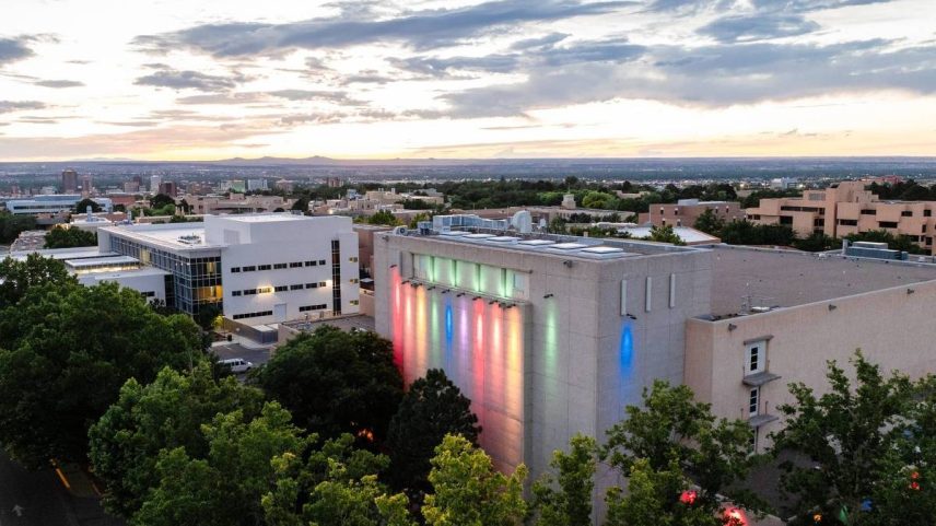 Universidade do Novo México, nos EUA (Foto: The University of New Mexico no Facebook/Reprodução)