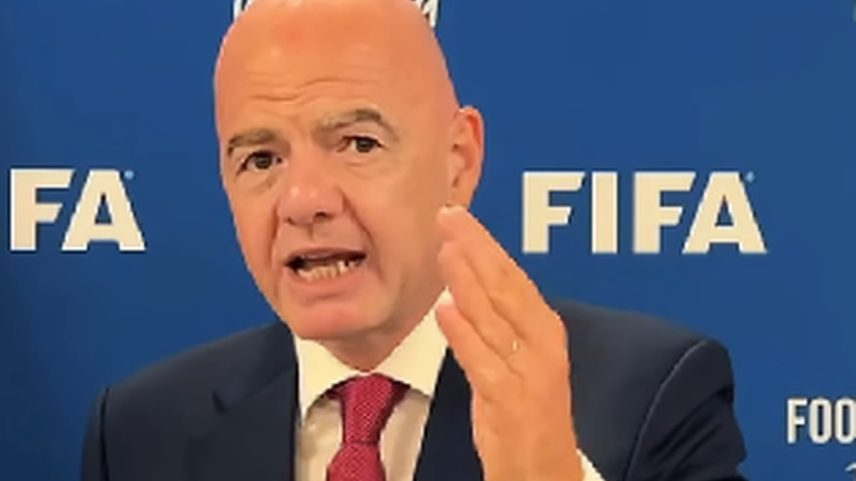 Presidente da Fifa parabeniza O GLOBO pelos 100 anos (Foto: Reprodução/Instagram)