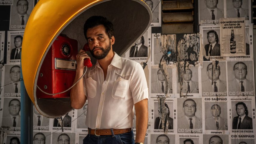 'O Agente Secreto' é um thriller ambientado no Brasil de 1977. Na trama, Marcelo (Wagner Moura) é um especialista em tecnologia que foge de um passado misterioso e volta ao Recife em busca de paz. (Foto: Victor Jucá)