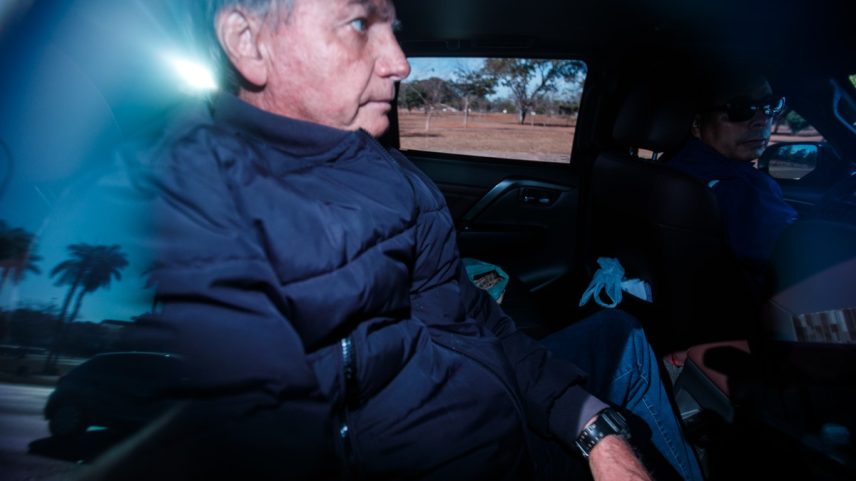 O ex-presidente Jair Bolsonaro (PL) é alvo hoje de uma operação da Polícia Federal — Foto: Brenno Carvalho