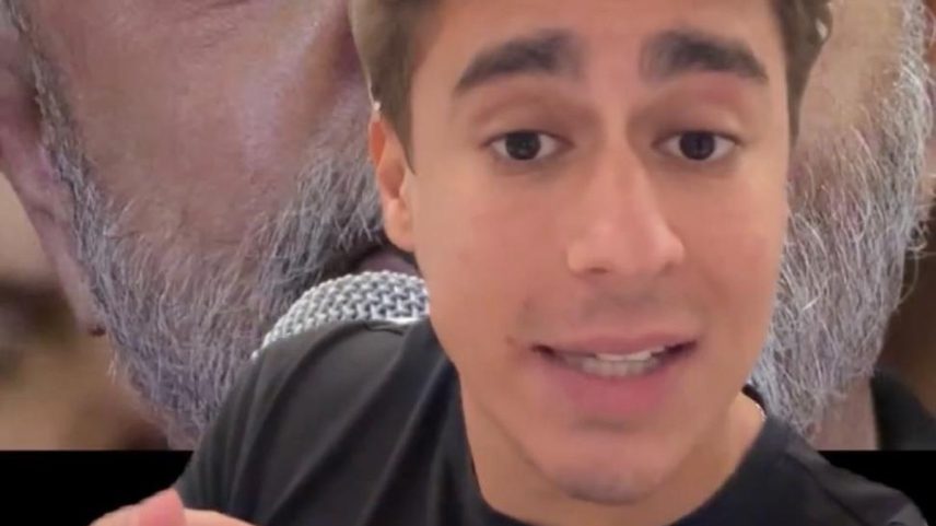 Nikolas Ferreira grava vídeo com críticas à campanha de taxação de super-ricos (Foto: Reprodução/Redes sociais)