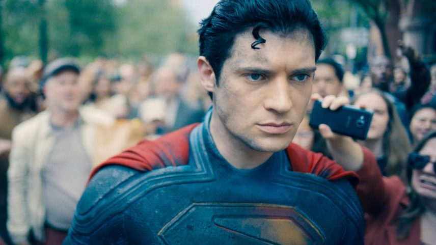 David Corenswet, como 'Superman'. (Foto: Reprodução)