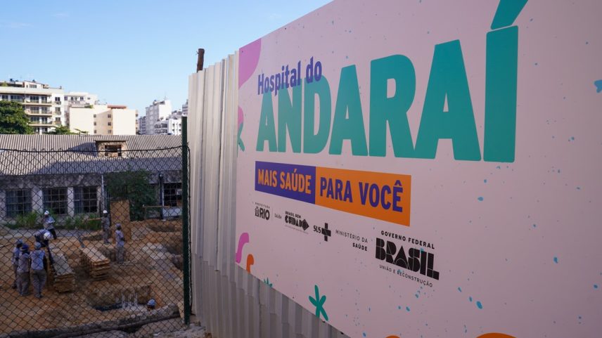 Hospital do Andaraí passa por revitalização após ser municipalizado em dezembro de 2024: aumento de 80% no total de leitos (Foto: Iago Campos/Prefeitura do Rio)