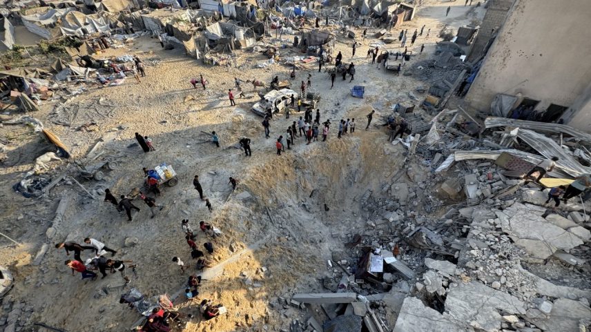 Gaza vem sofrendo desde o início da guerra entre Israel e Hamas, em 2023 (Foto: Abdallah F.s. Alattar/Getty Images)