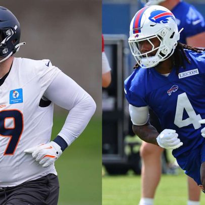Zach Allen e James Cook entram na lista dos 100 melhores jogadores de 2025
