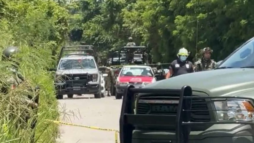 Taxista foi atacado a balazos em sua unidade, no dia 26 de junho, em Tuxpan. (Foto: RR SS)