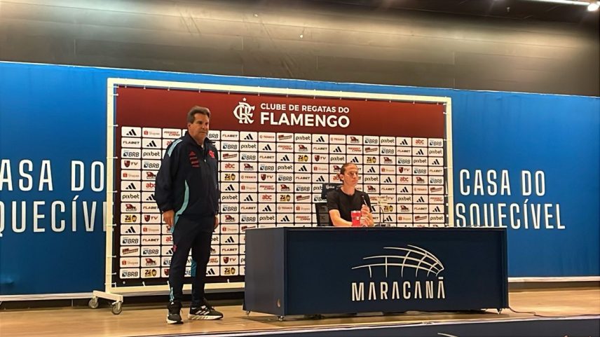 Filipe Luís não poupou palavras para explicar o que o motivou a deixar Pedro de fora da relação do Flamengo contra o São Paulo (Foto: João Pedro Fragoso)