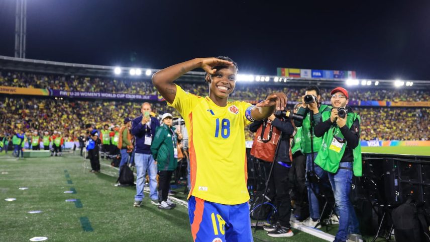 Linda Caicedo da Colômbia durante a Copa do Mundo feminina sub-20 da FIFA, em 2024. (Foto: Buda Mendes - FIFA via Getty Images)